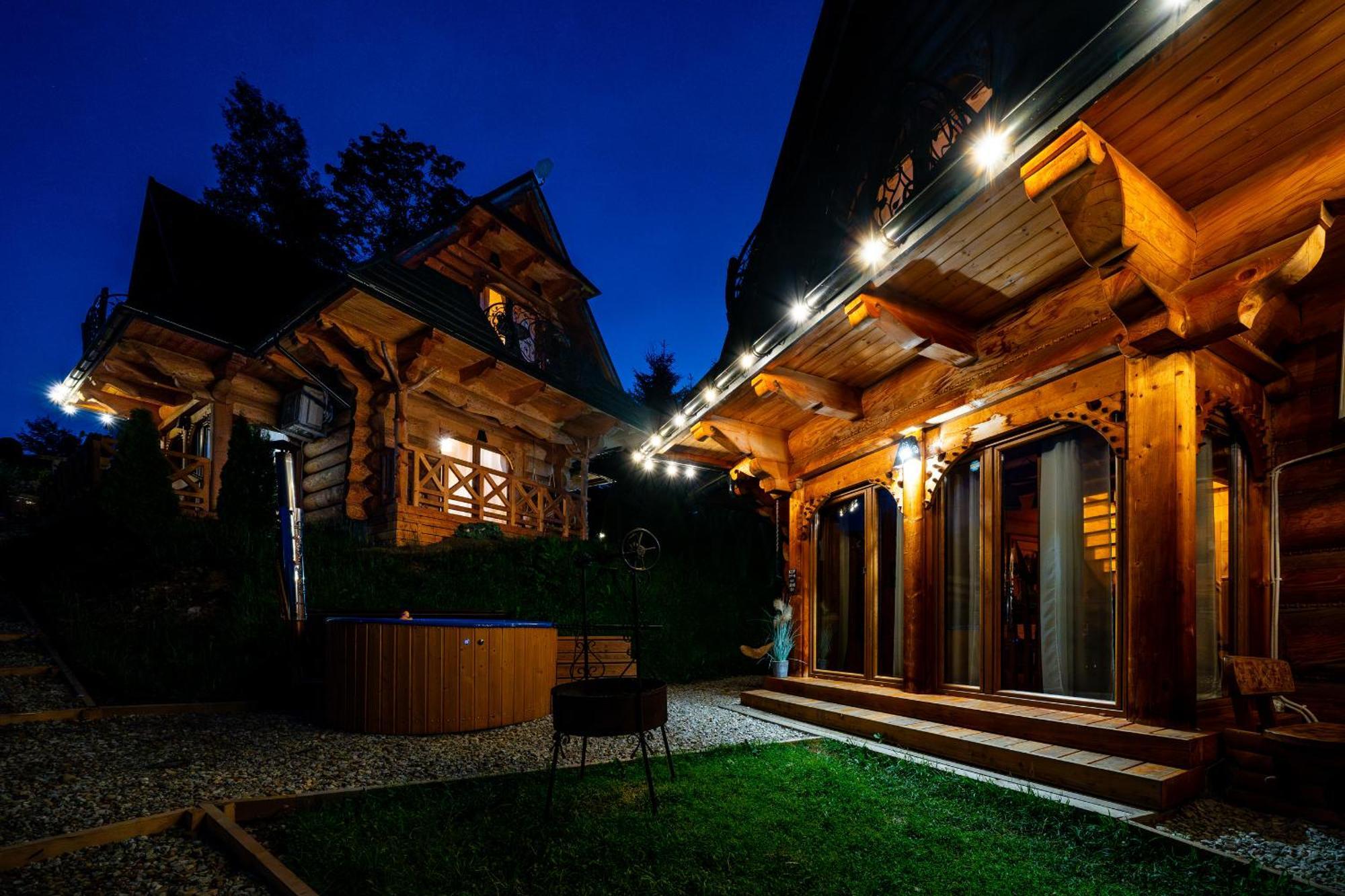 Goralska Chatka 3 Highland Cottage - Jacuzzi, Sauna, Split Ac, Private Parking, Mountains View Zakopane Eksteriør billede