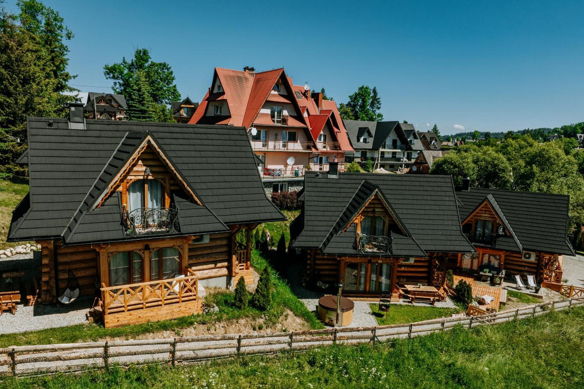 Goralska Chatka 3 Highland Cottage - Jacuzzi, Sauna, Split Ac, Private Parking, Mountains View Zakopane Eksteriør billede