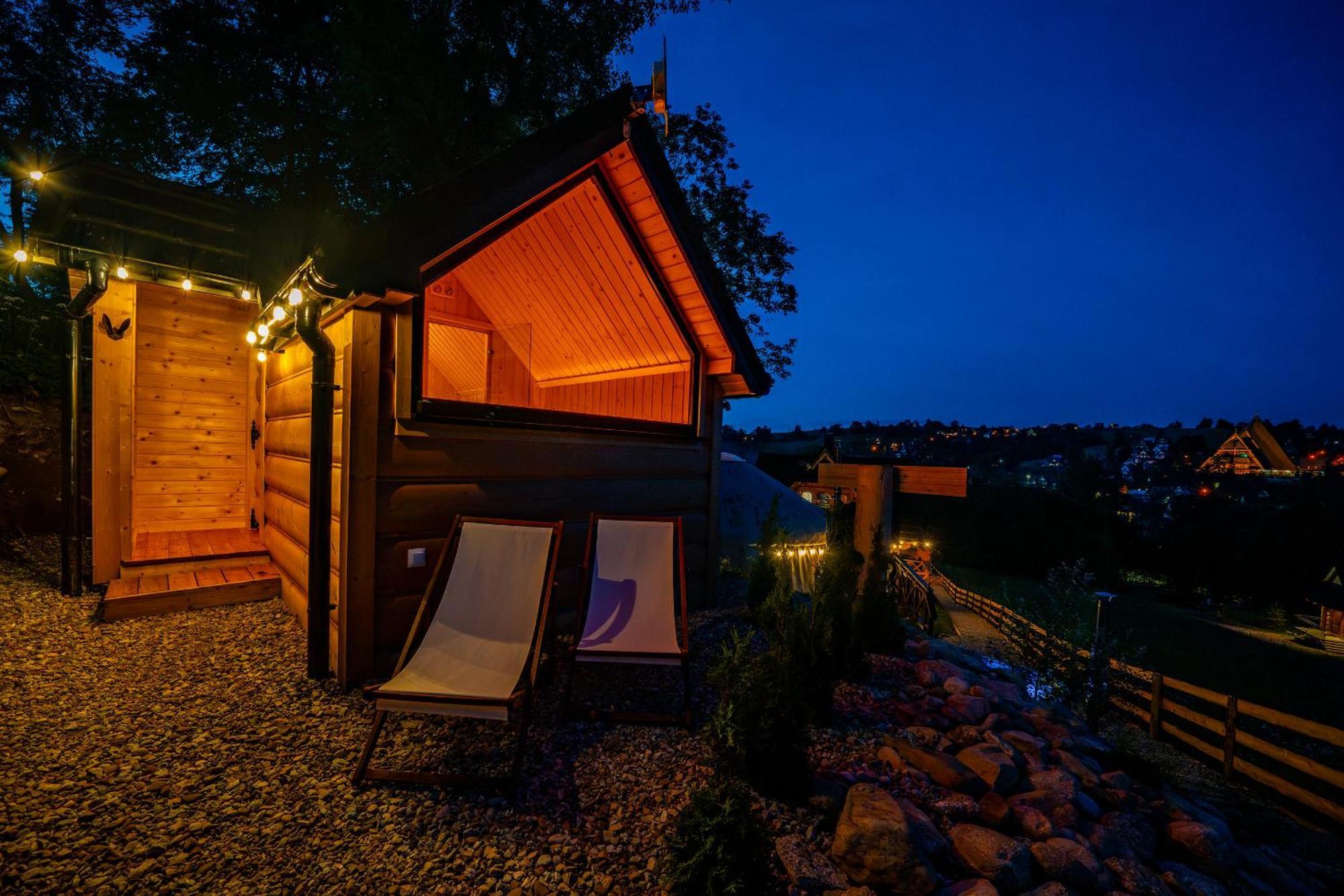 Goralska Chatka 3 Highland Cottage - Jacuzzi, Sauna, Split Ac, Private Parking, Mountains View Zakopane Eksteriør billede