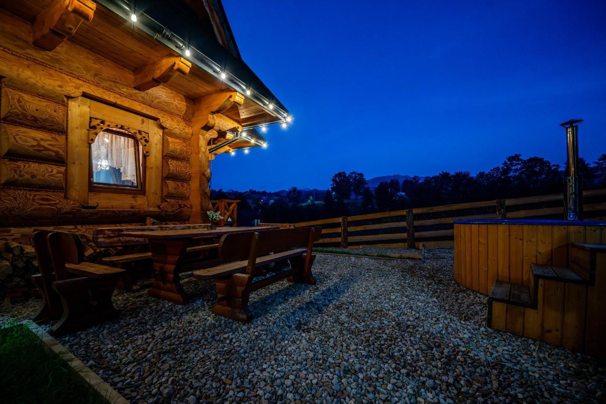 Goralska Chatka 3 Highland Cottage - Jacuzzi, Sauna, Split Ac, Private Parking, Mountains View Zakopane Eksteriør billede