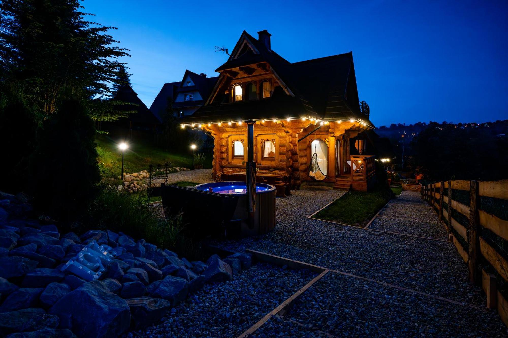 Goralska Chatka 3 Highland Cottage - Jacuzzi, Sauna, Split Ac, Private Parking, Mountains View Zakopane Eksteriør billede