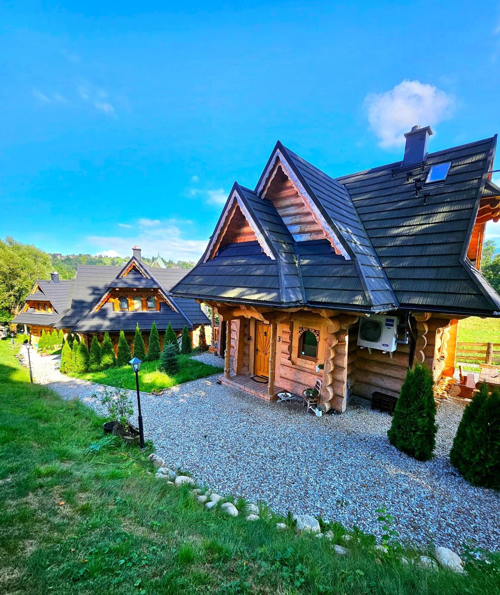 Goralska Chatka 3 Highland Cottage - Jacuzzi, Sauna, Split Ac, Private Parking, Mountains View Zakopane Eksteriør billede