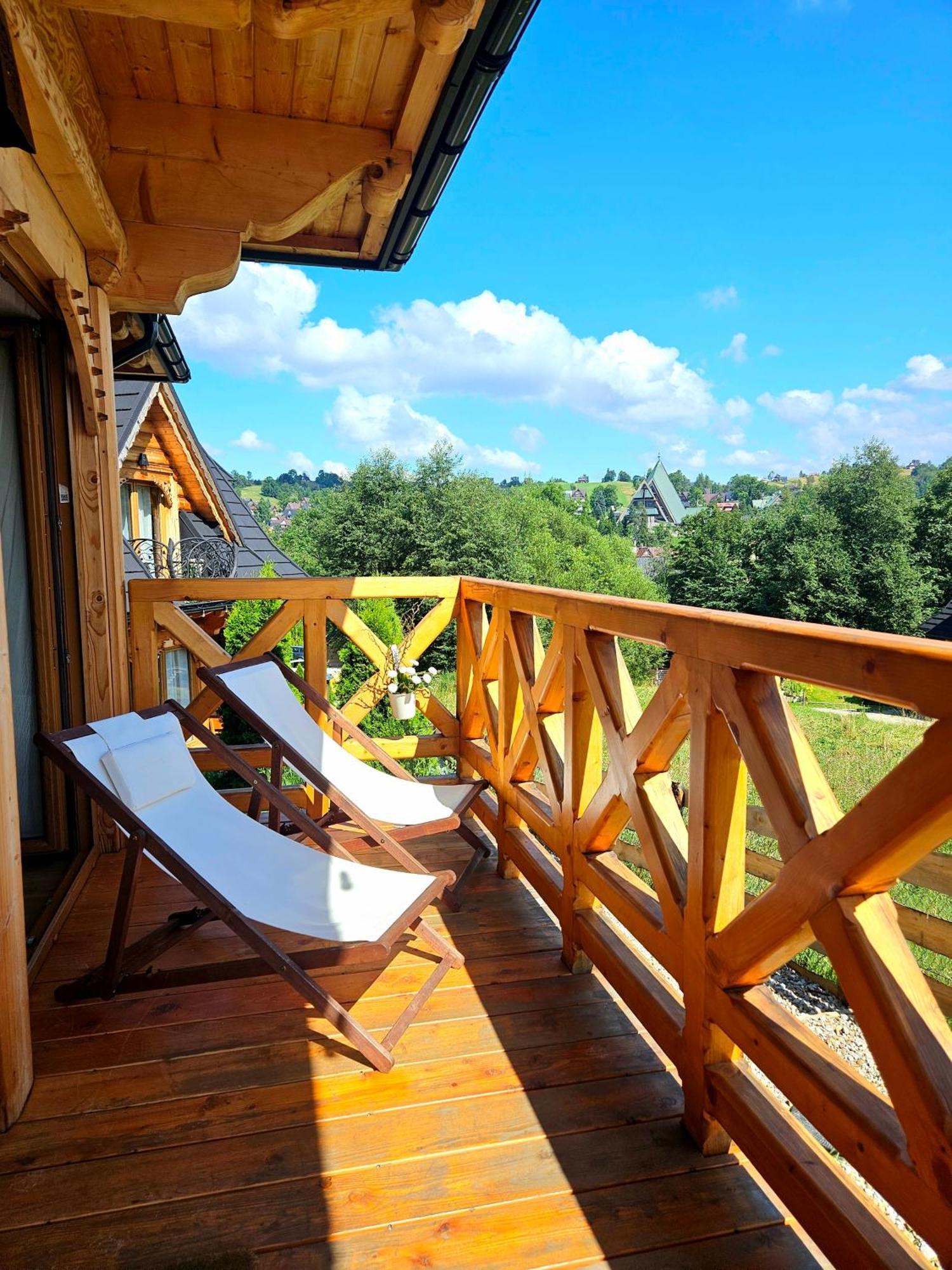 Goralska Chatka 3 Highland Cottage - Jacuzzi, Sauna, Split Ac, Private Parking, Mountains View Zakopane Eksteriør billede