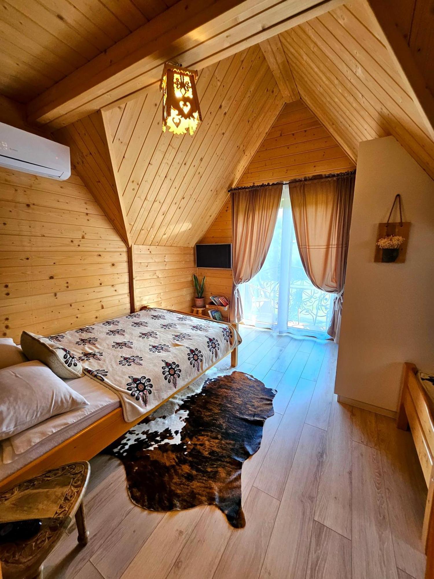 Goralska Chatka 3 Highland Cottage - Jacuzzi, Sauna, Split Ac, Private Parking, Mountains View Zakopane Eksteriør billede
