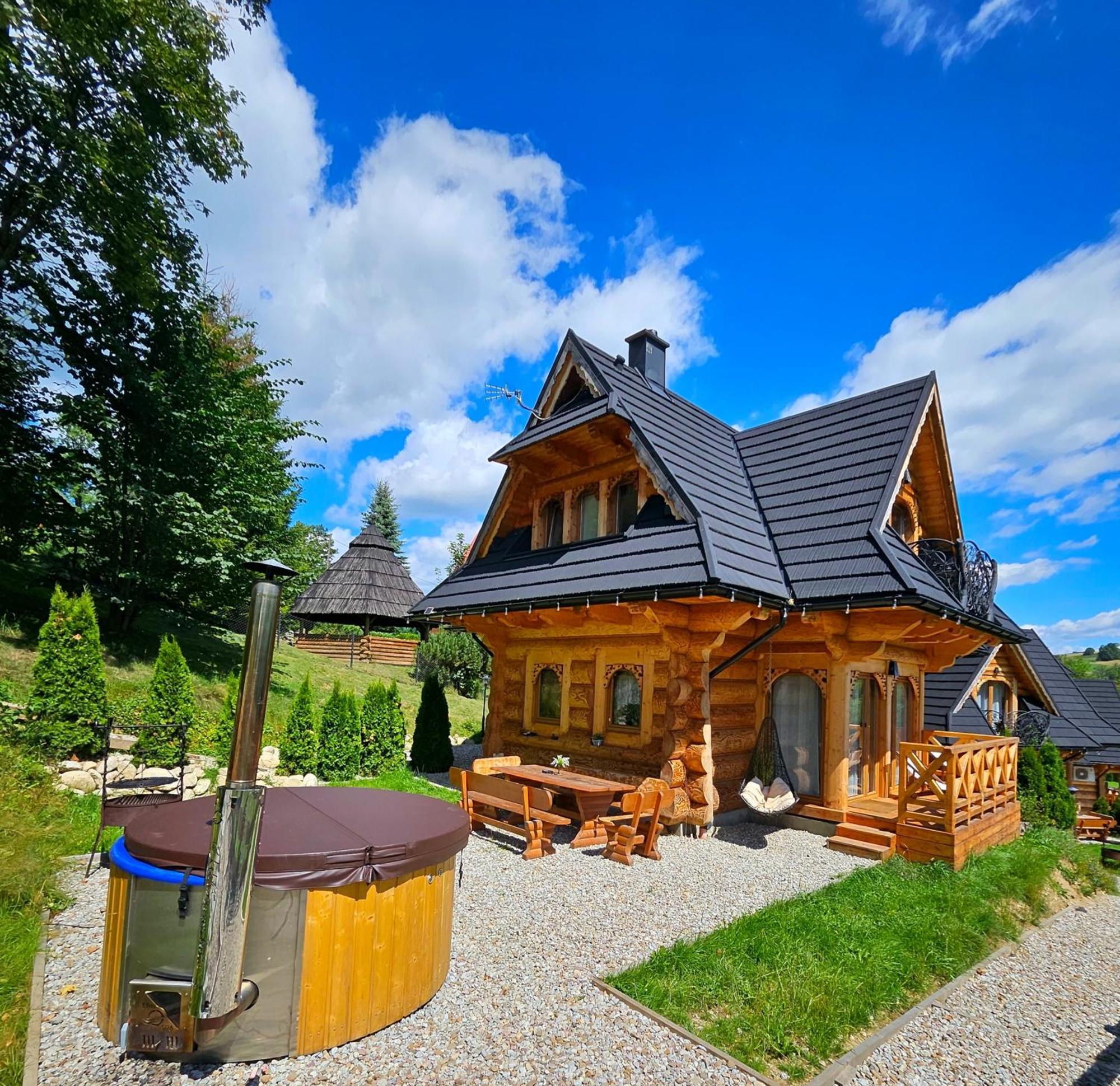 Goralska Chatka 3 Highland Cottage - Jacuzzi, Sauna, Split Ac, Private Parking, Mountains View Zakopane Eksteriør billede