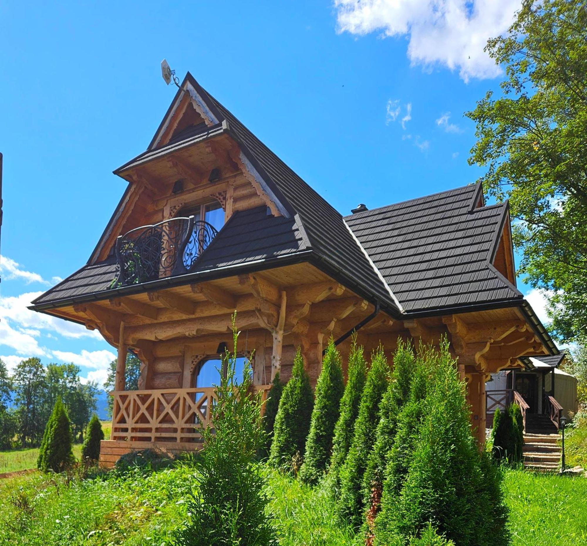 Goralska Chatka 3 Highland Cottage - Jacuzzi, Sauna, Split Ac, Private Parking, Mountains View Zakopane Eksteriør billede