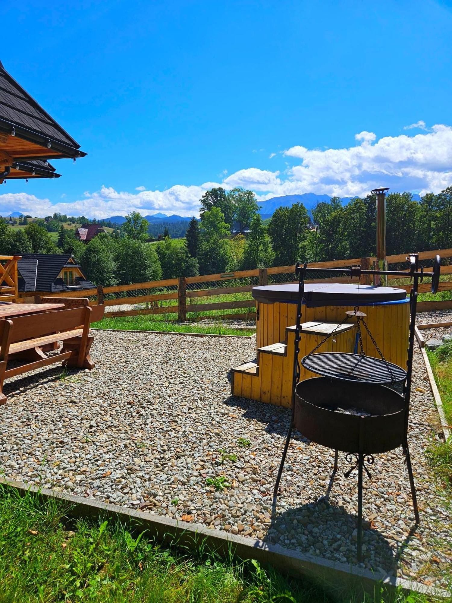 Goralska Chatka 3 Highland Cottage - Jacuzzi, Sauna, Split Ac, Private Parking, Mountains View Zakopane Eksteriør billede