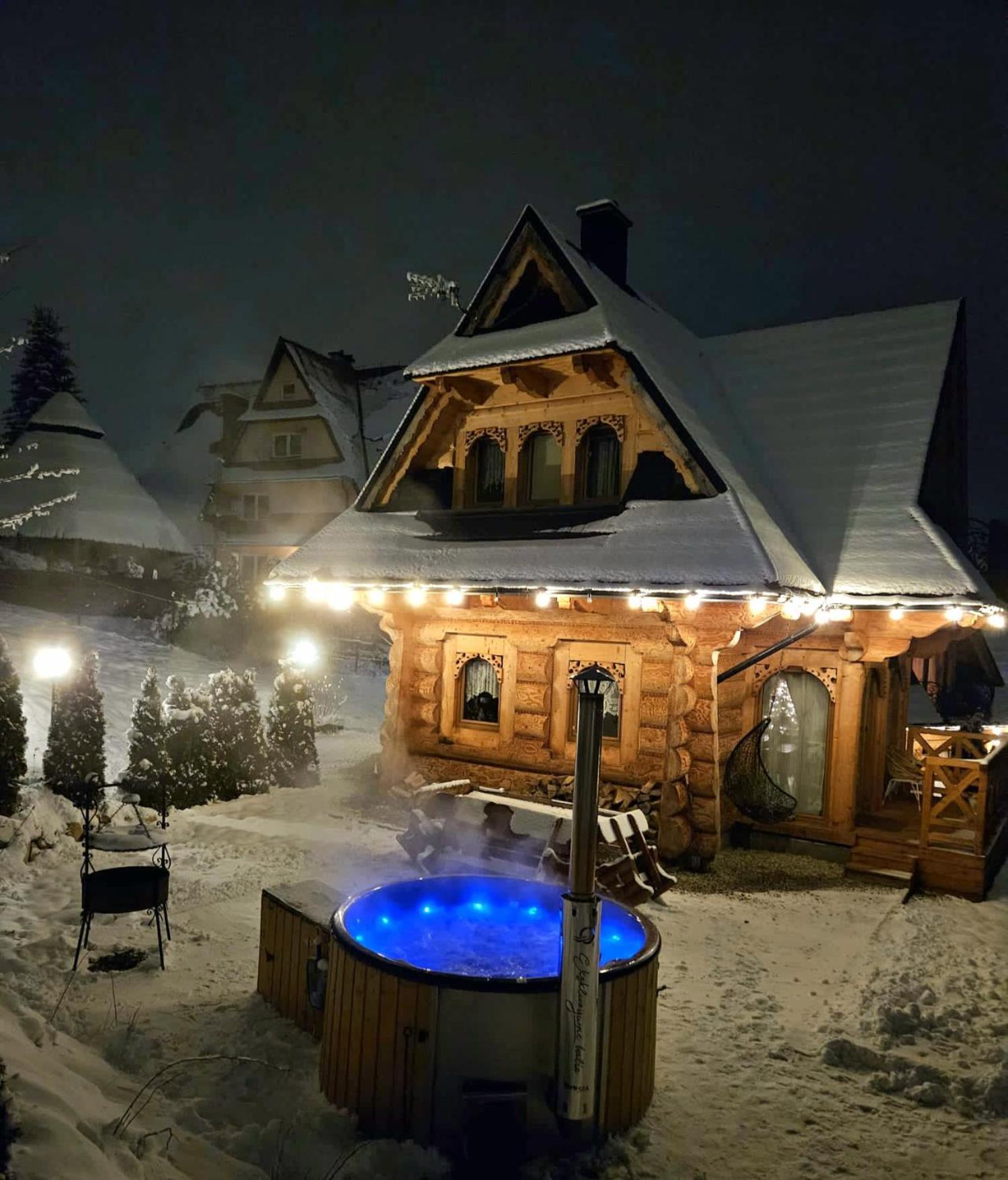 Goralska Chatka 3 Highland Cottage - Jacuzzi, Sauna, Split Ac, Private Parking, Mountains View Zakopane Eksteriør billede